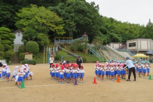 園庭集会