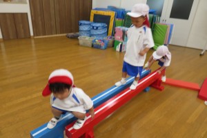 冨田先生体育指導